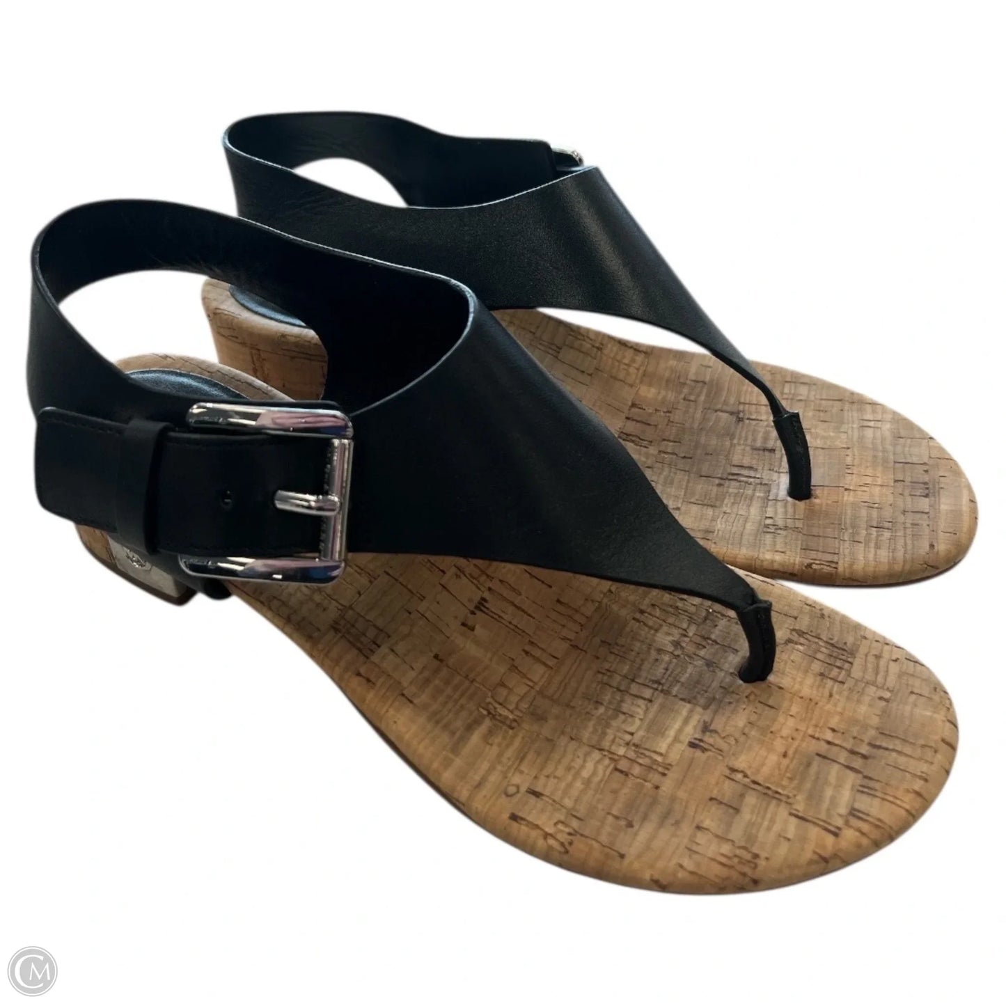 Sandals Designer By Michael Kors In Black, Size: 6