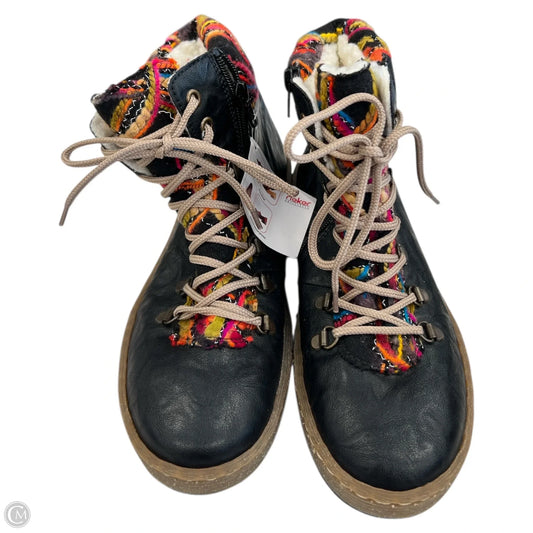 Boots Hiking By Riekers In Black, Size: 8