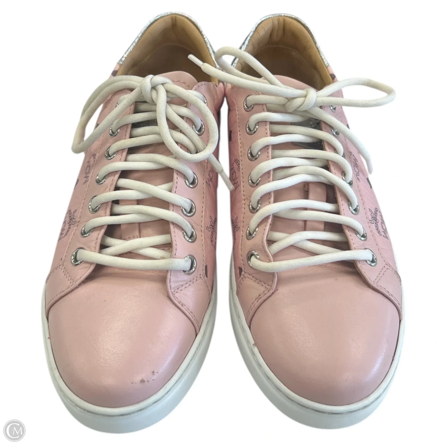 Shoes Luxury Designer By Mcm In Pink, Size: 7
