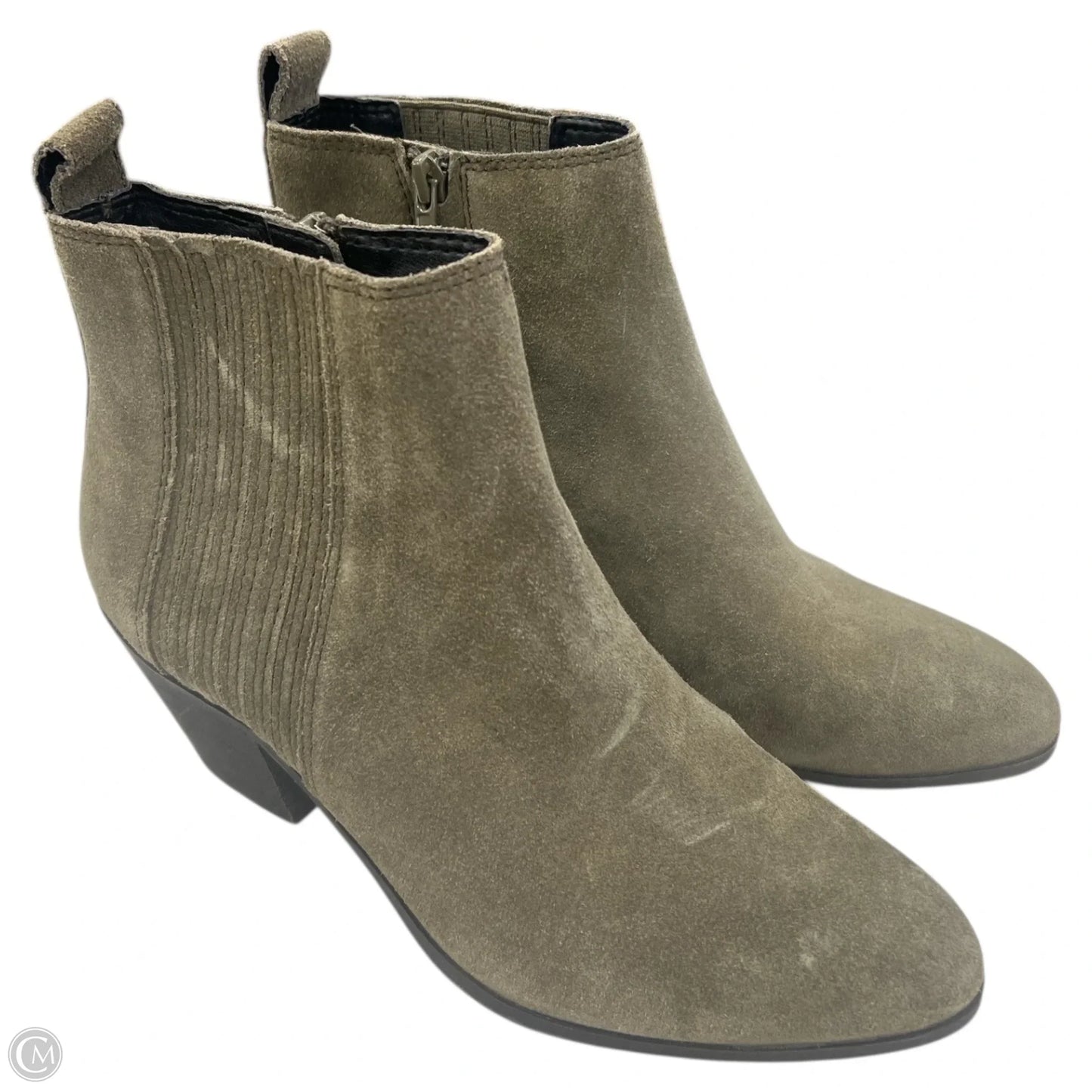 Boots Designer By Frye In Green, Size: 7.5