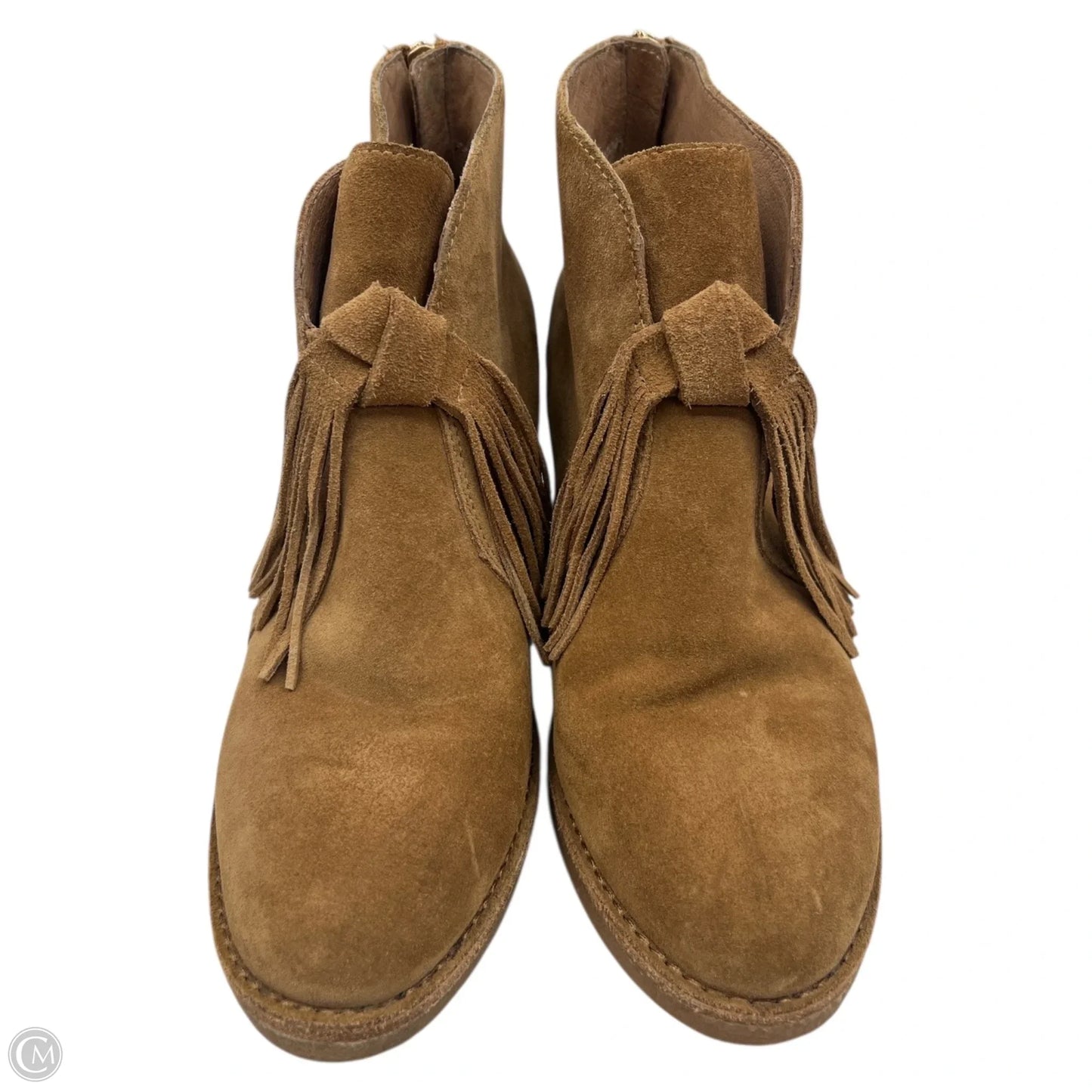Boots Designer By Ugg In Tan, Size: 9