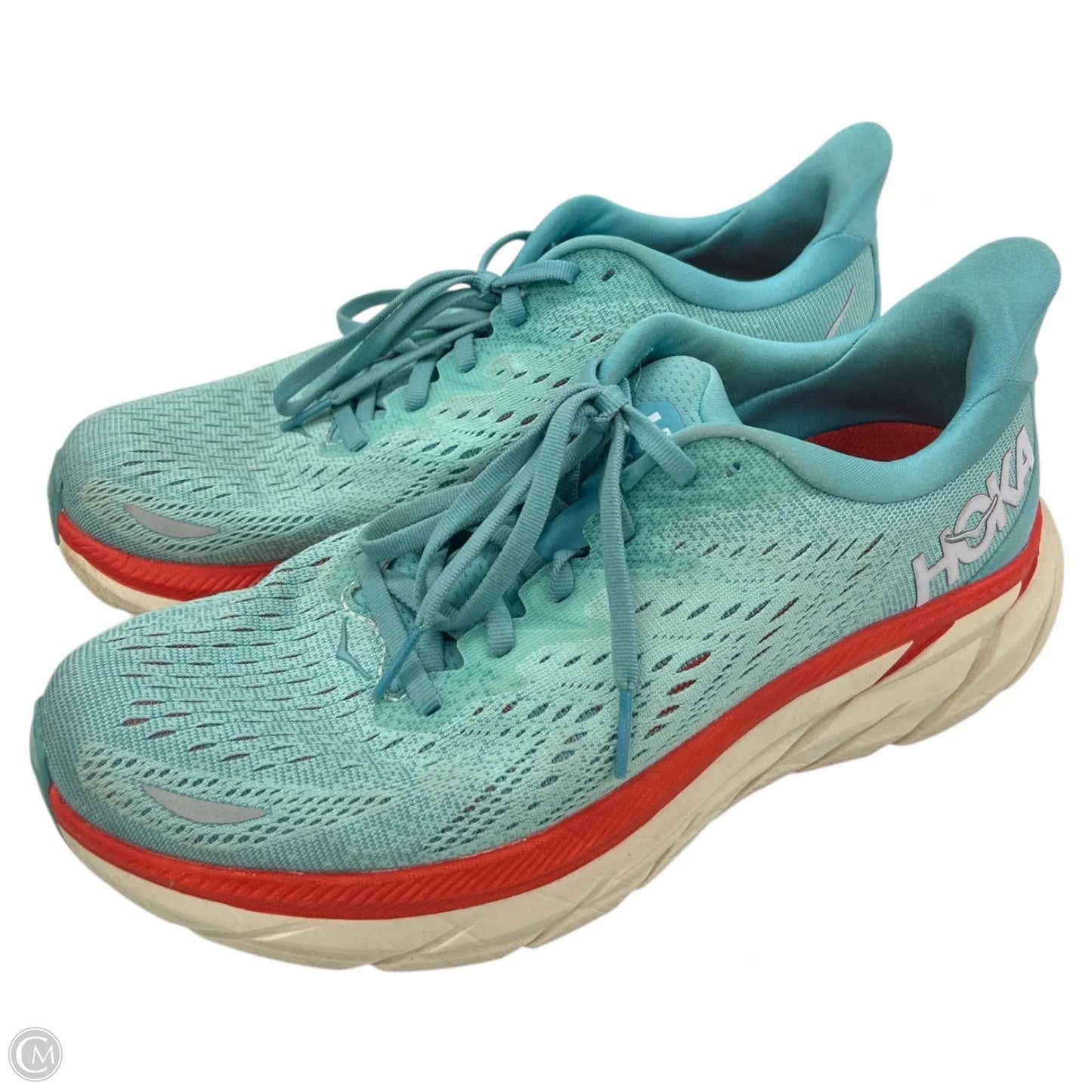 Shoes Sneakers By Hoka In Teal, Size: 8