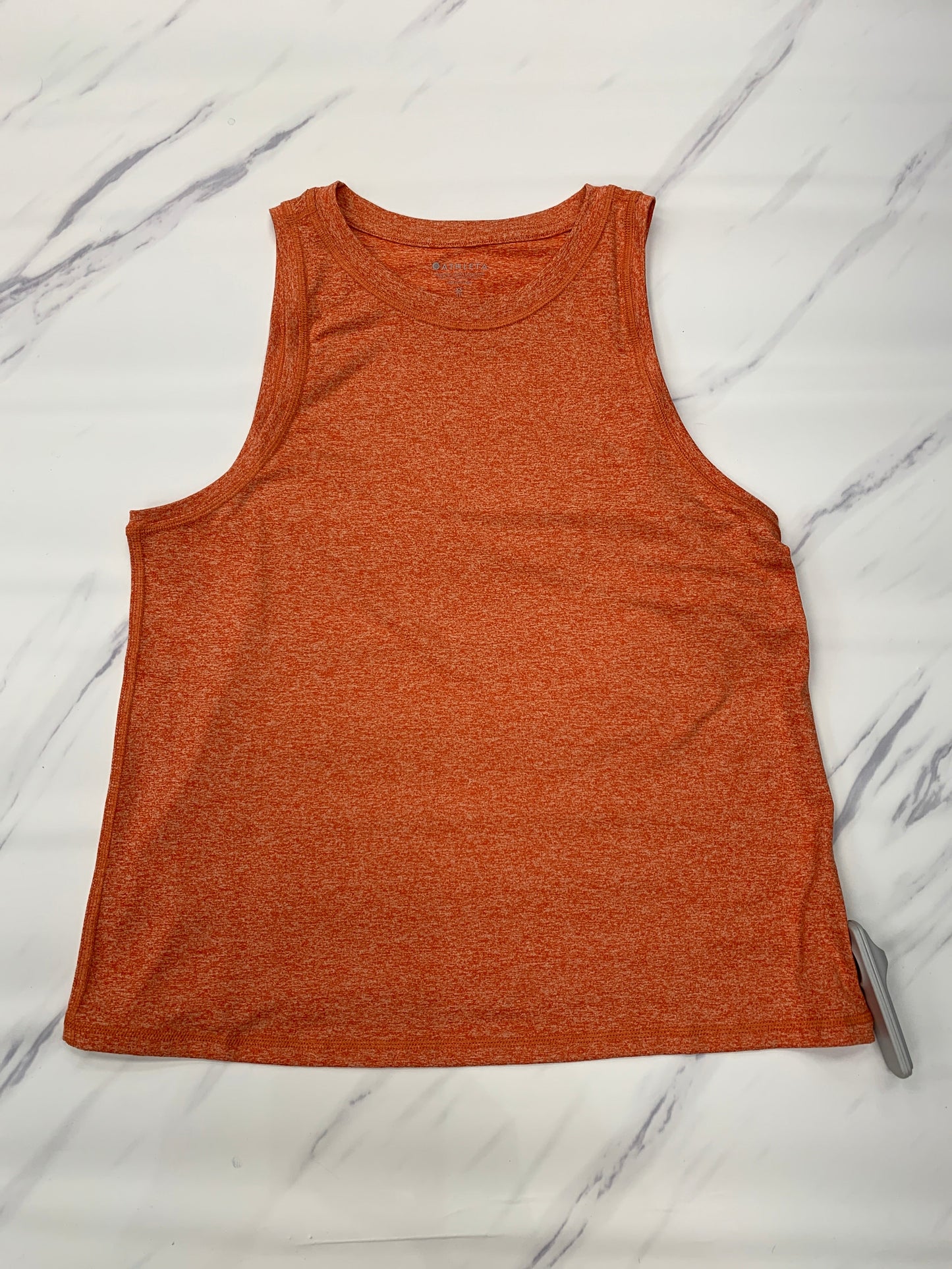 Orange Athletic Tank Top Athleta, Size Xs