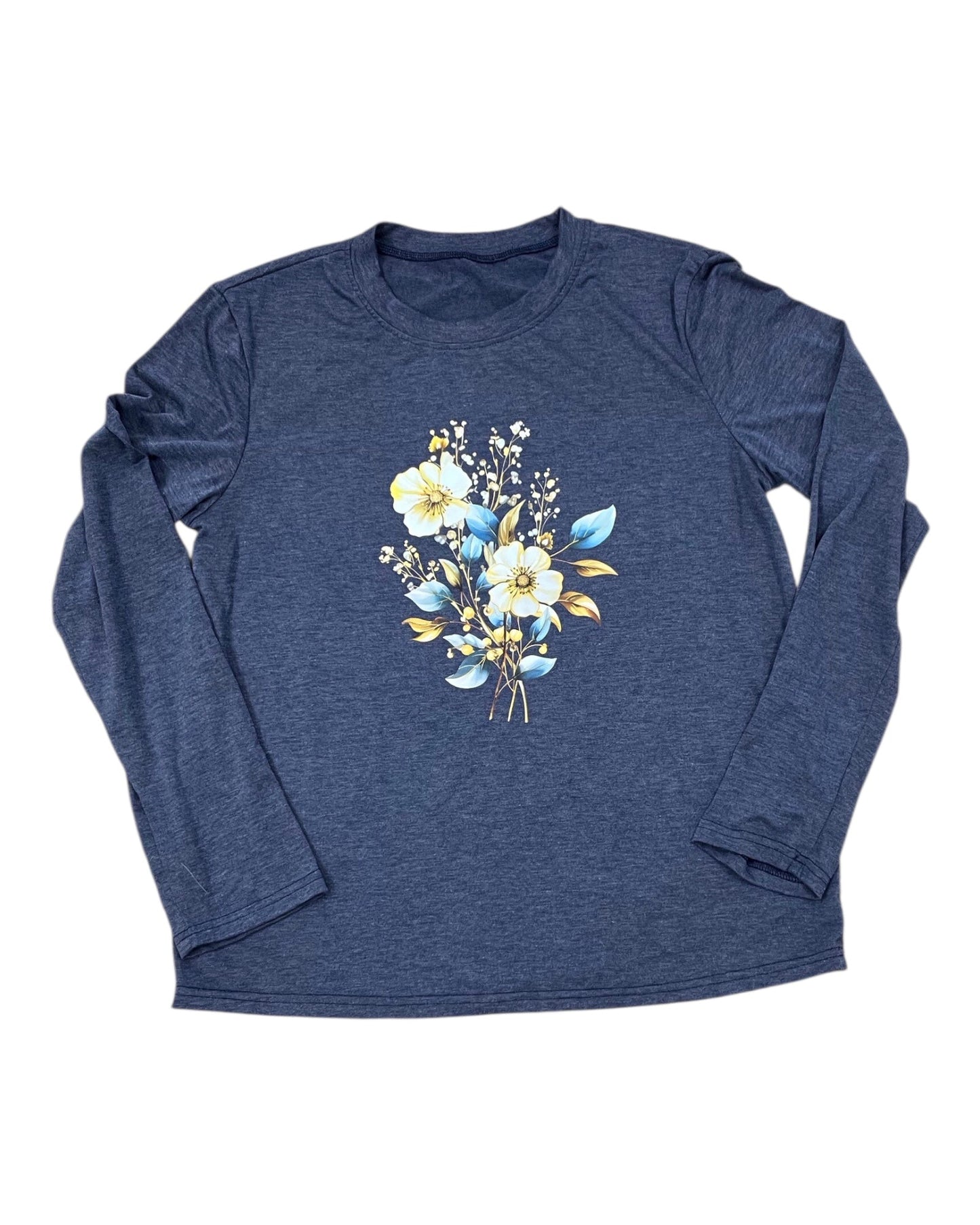 Top Ls By Clothes Mentor In Blue, Size:M
