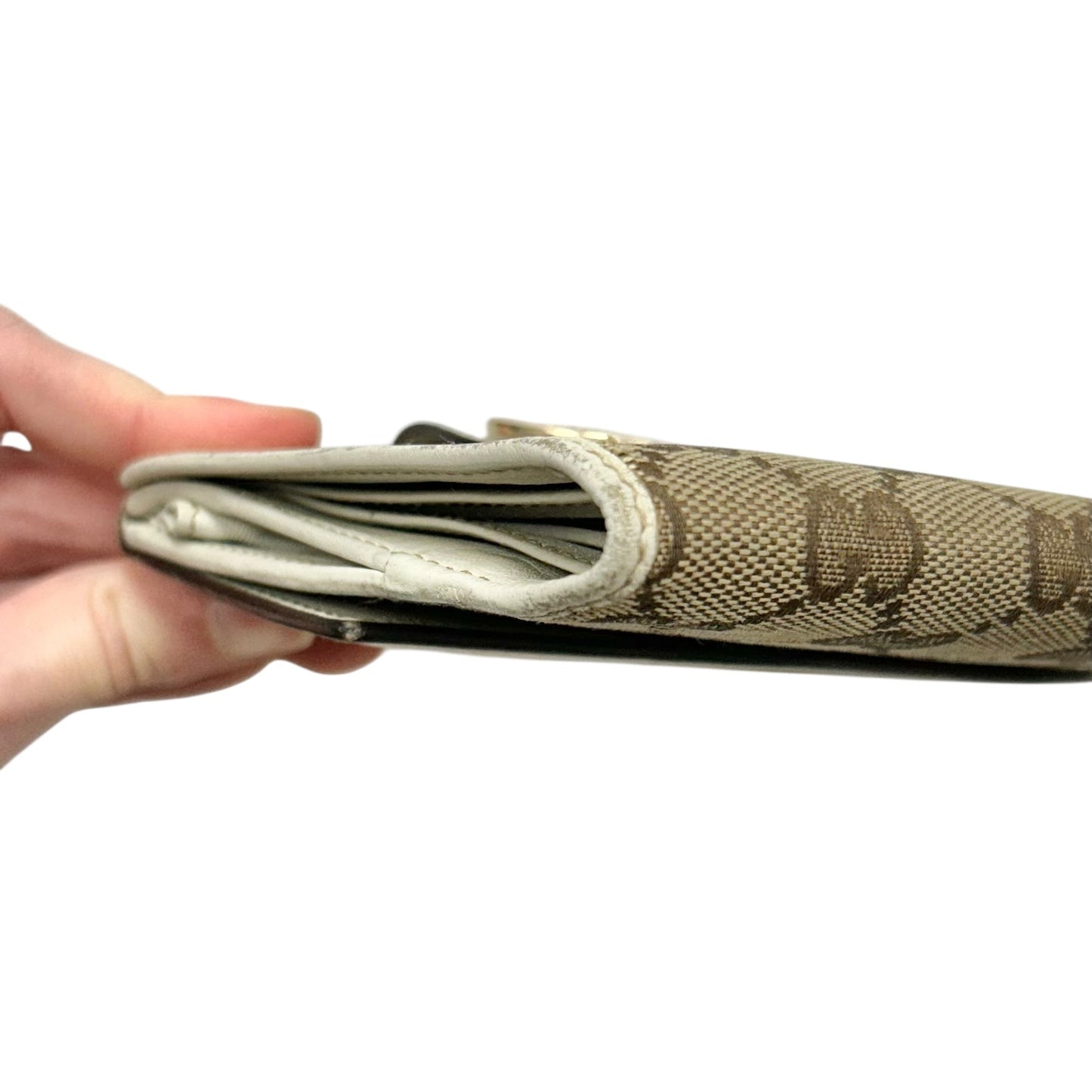 Wallet Luxury Designer By Gucci, Size: Small