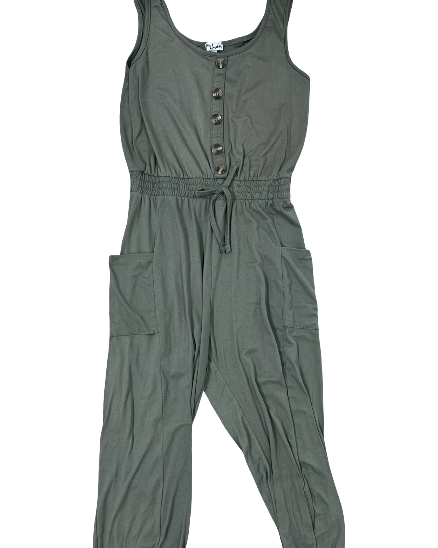 Jumpsuit By J For Justify In Green, Size:M