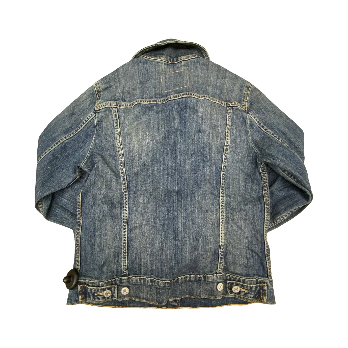 Jacket Denim By Levis In Blue Denim, Size:M