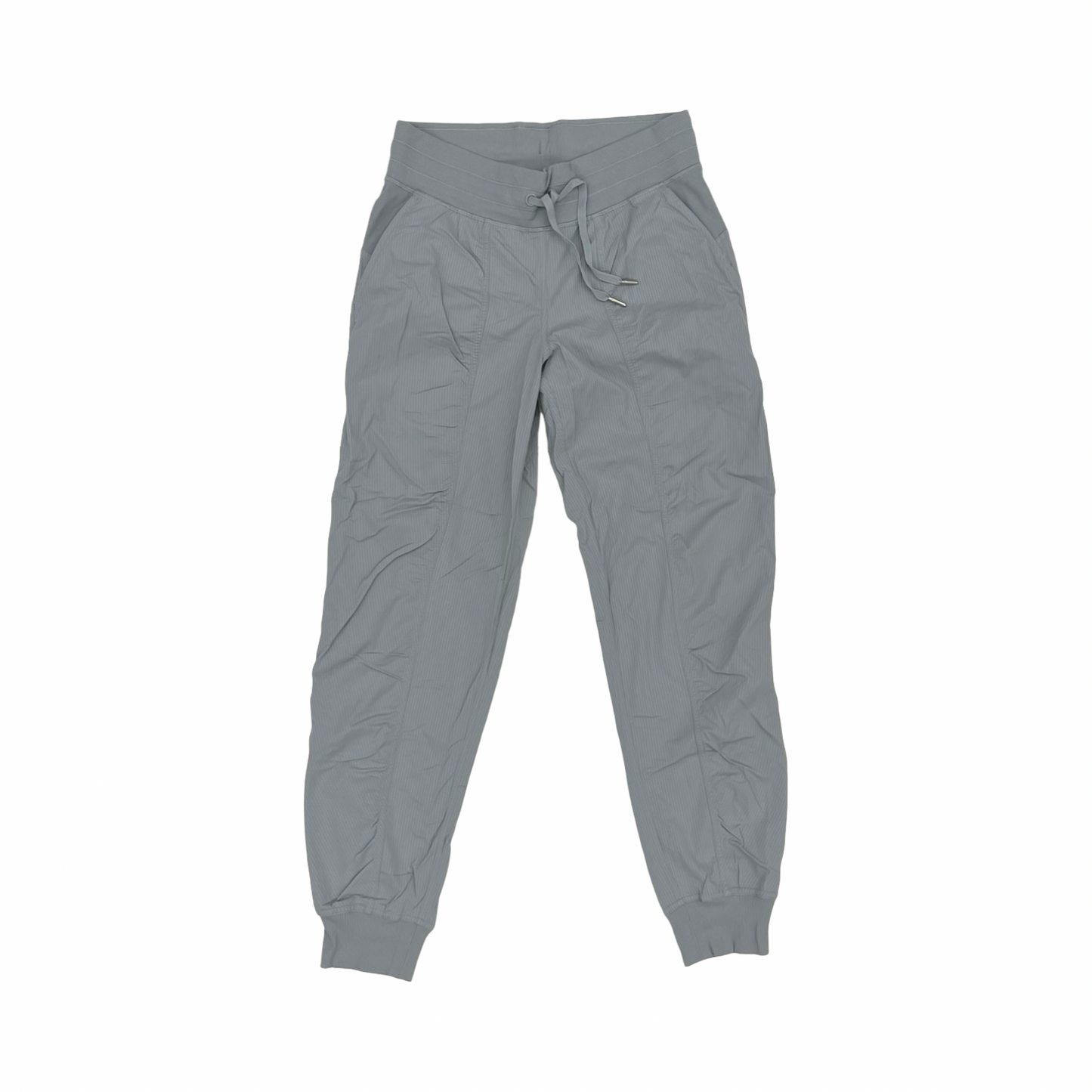 Athletic Pants By Lululemon In Grey, Size:6