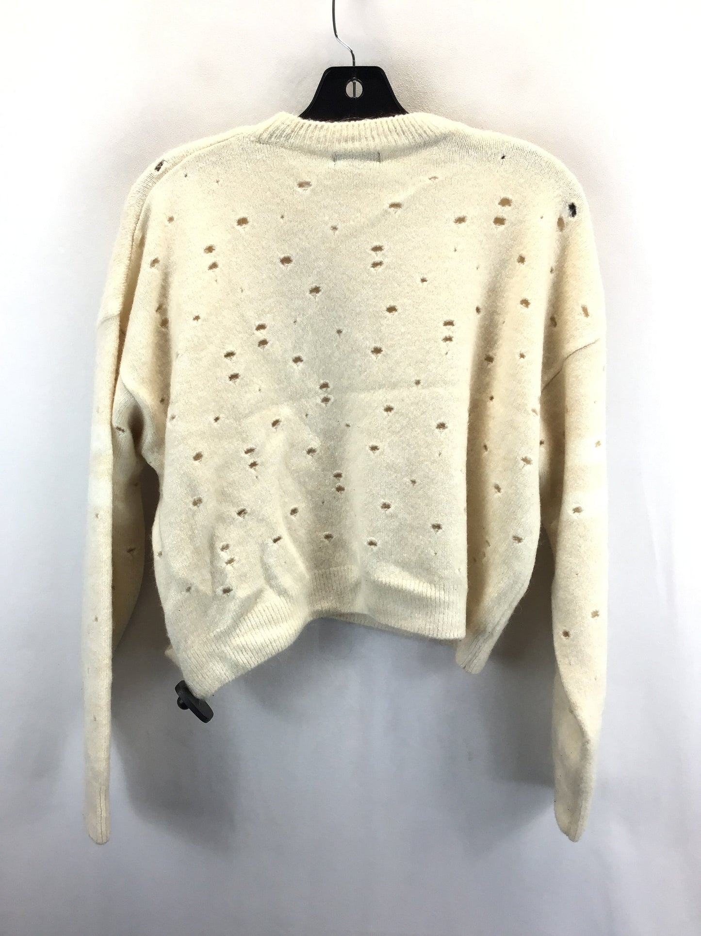 Sweater By Topshop In Beige, Size: 10