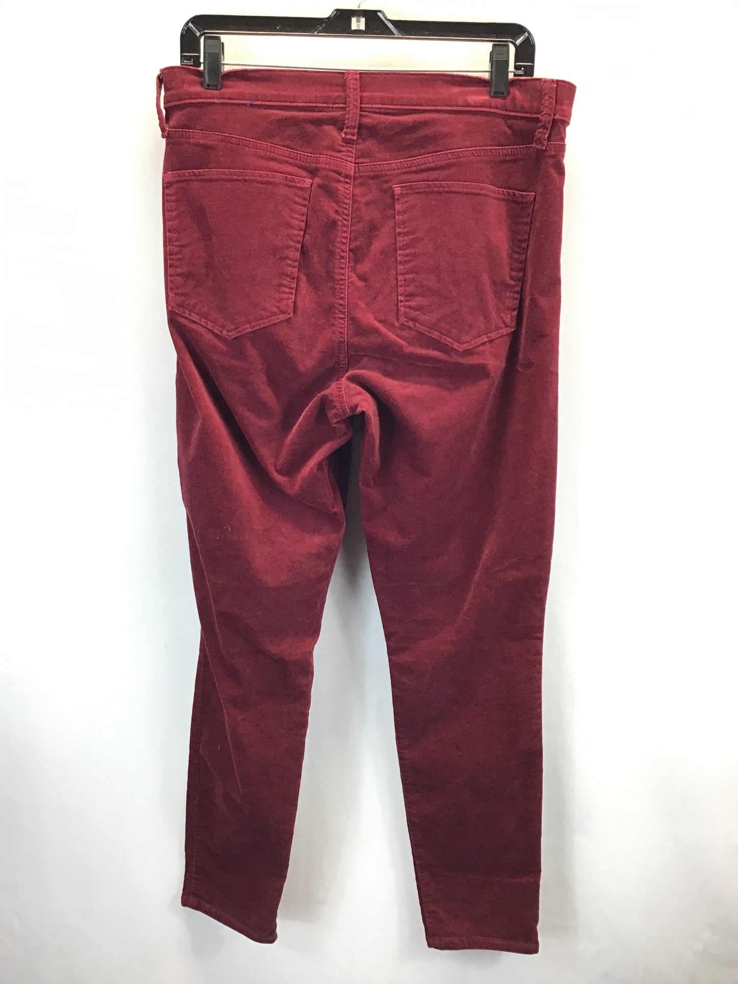 Jeans Skinny By Gap In Wine, Size: 32 / 10