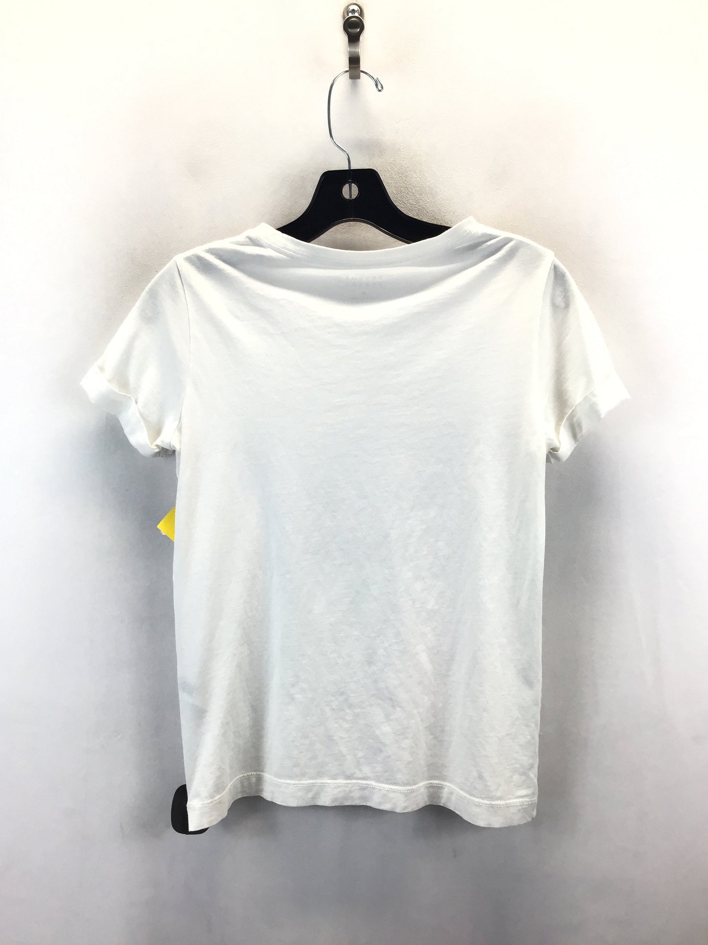 Top Short Sleeve By Kate Spade In White, Size: Xxs