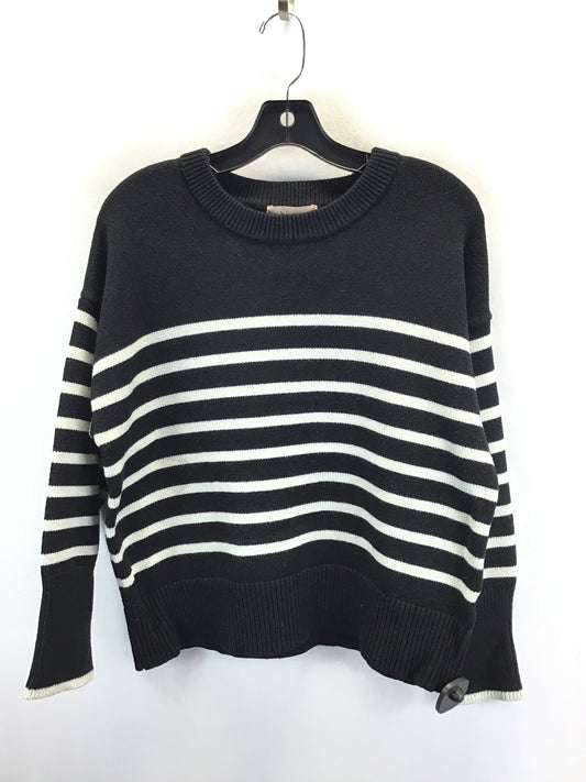 Sweater By Philosophy In Black White, Size: Xl