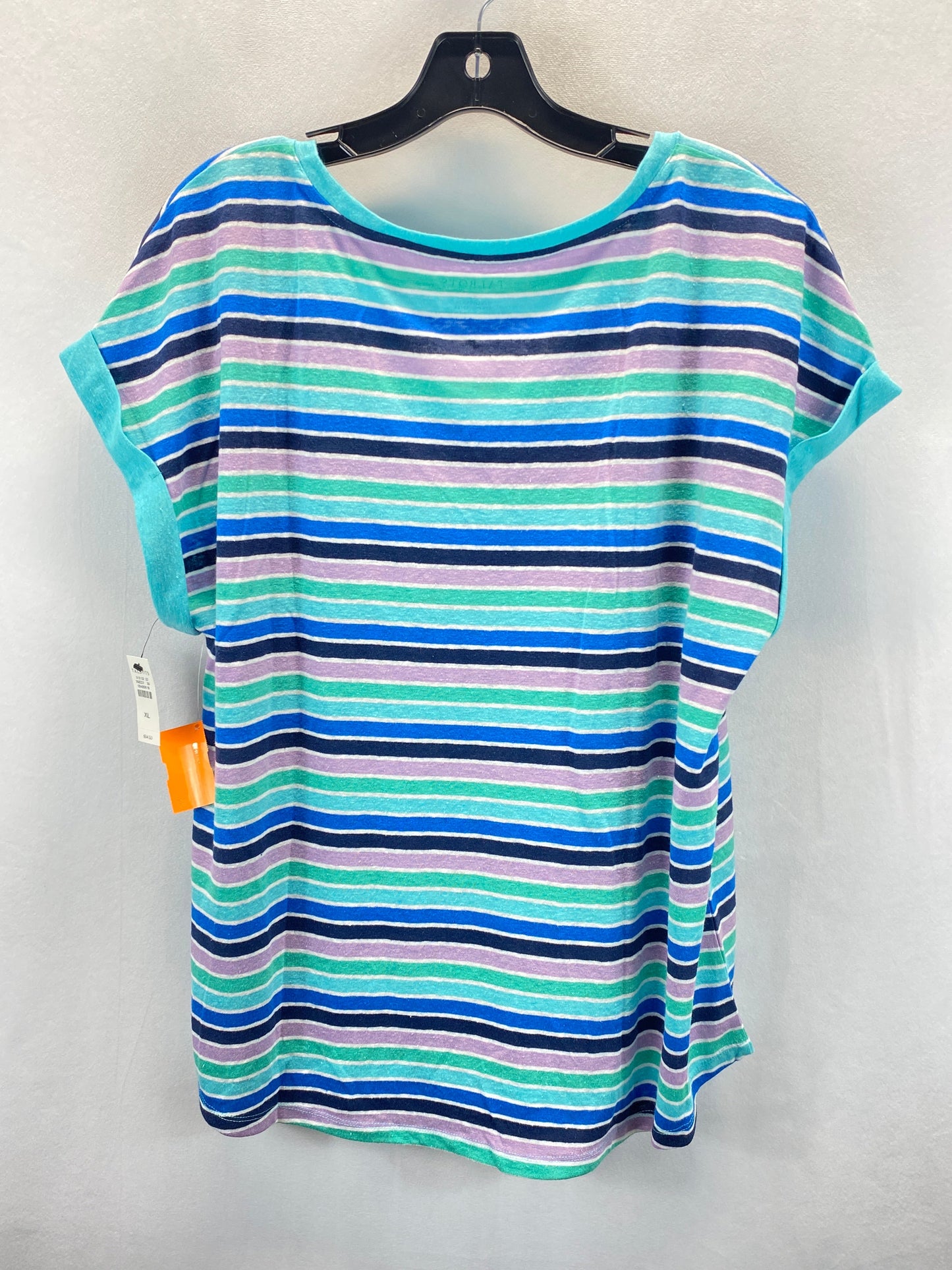 Top Short Sleeve Basic By Talbots  Size: Xl