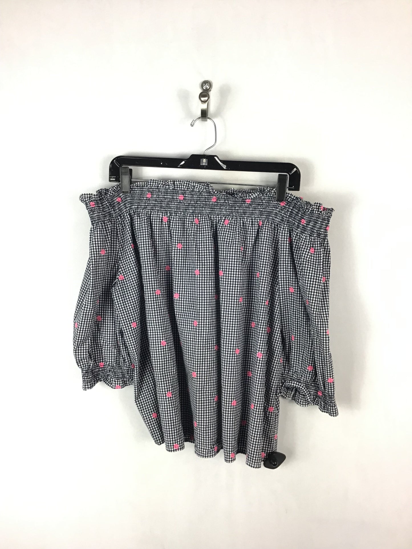 Top Short Sleeve By Gap In Floral Print, Size: L