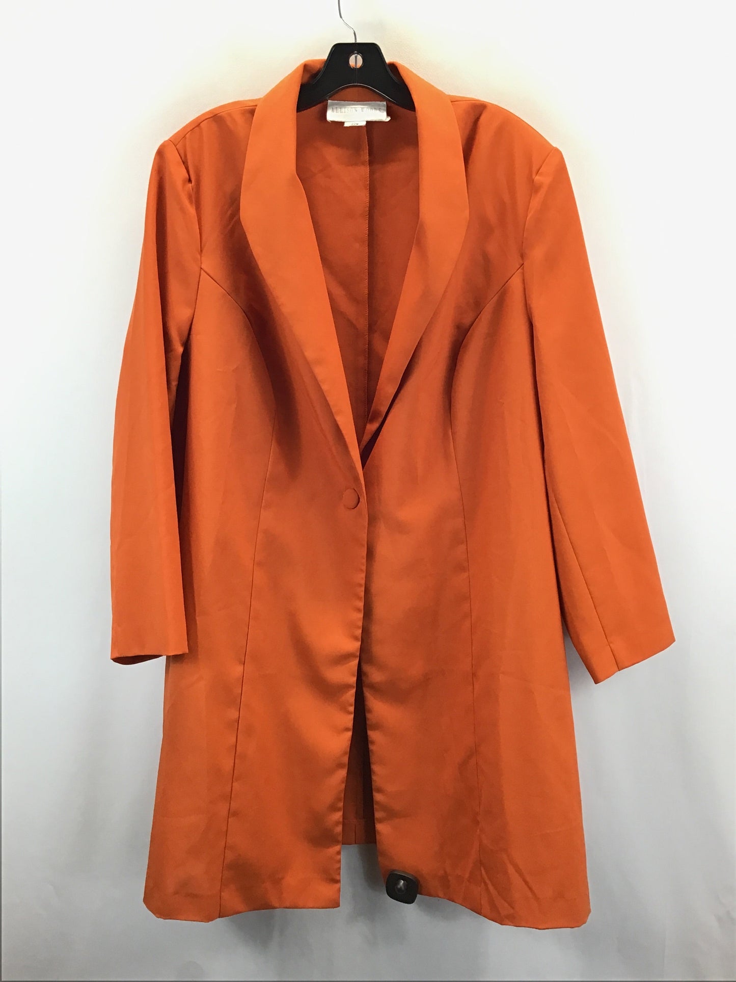 Orange Blazer Clothes Mentor, Size 22