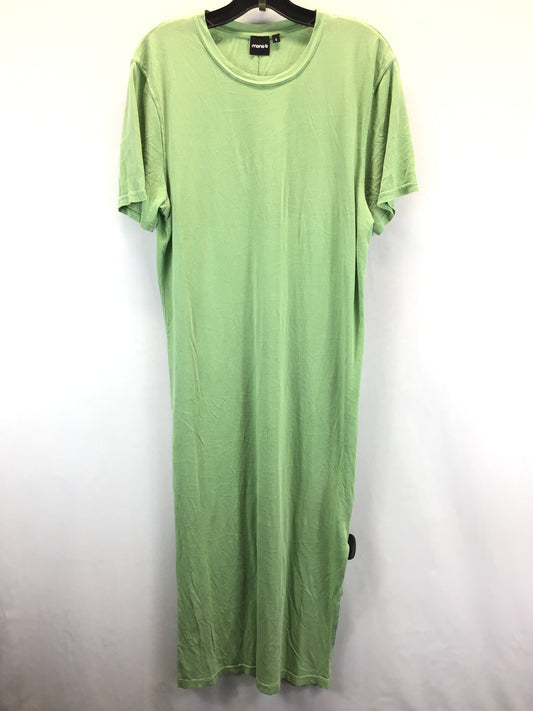 Green Dress Casual Maxi Mono B, Size S