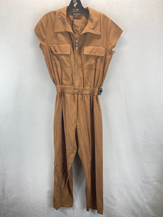 Brown Jumpsuit Clothes Mentor, Size S