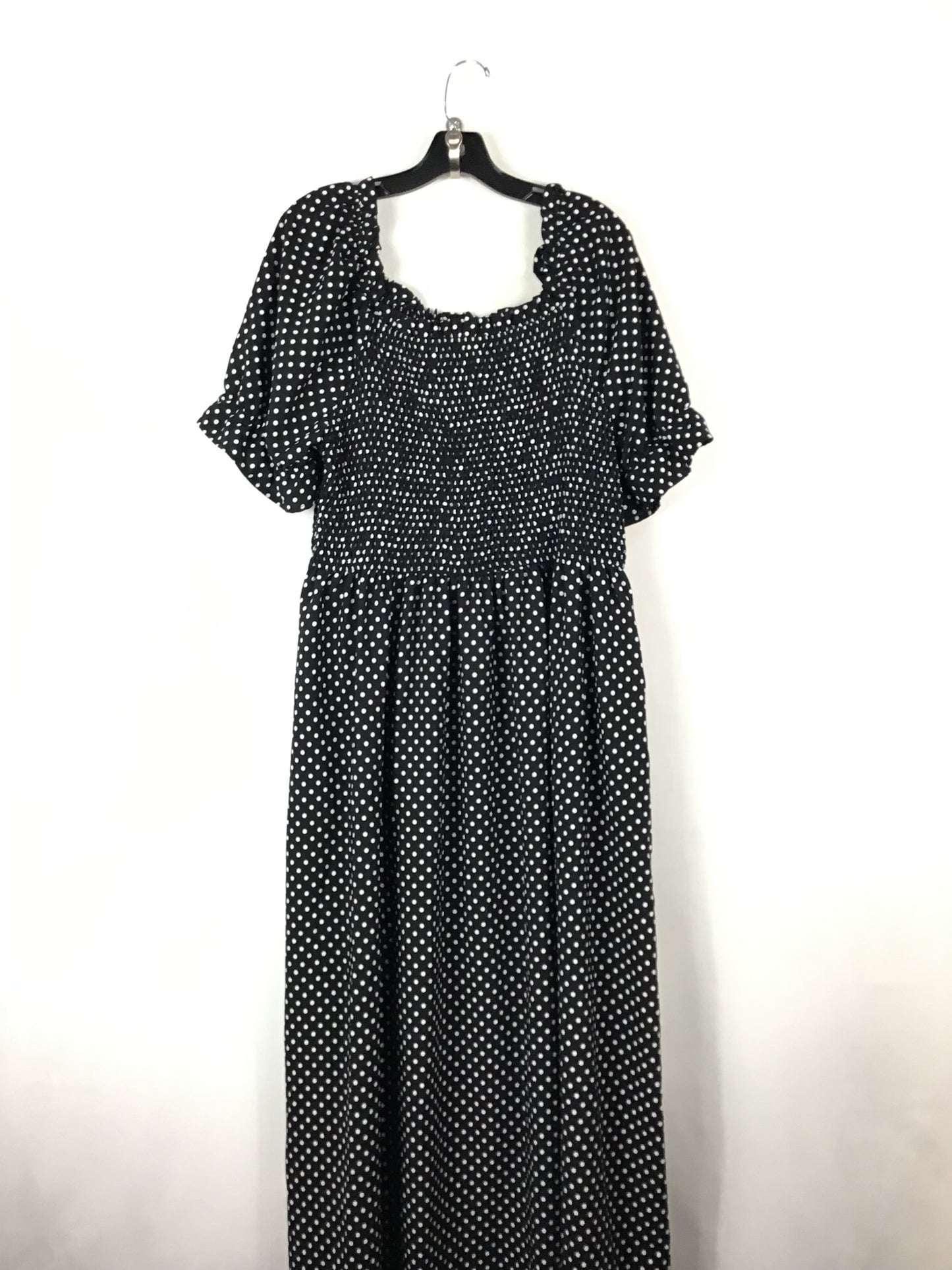 Dress Casual Maxi By Shein In Polkadot Pattern, Size: 3x