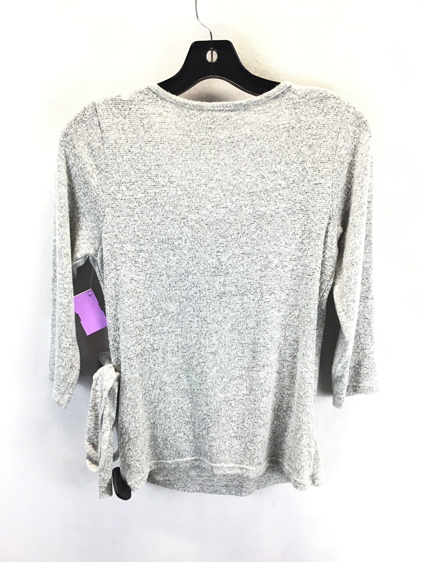 Top Long Sleeve By Caution To The Wind In Grey, Size: S