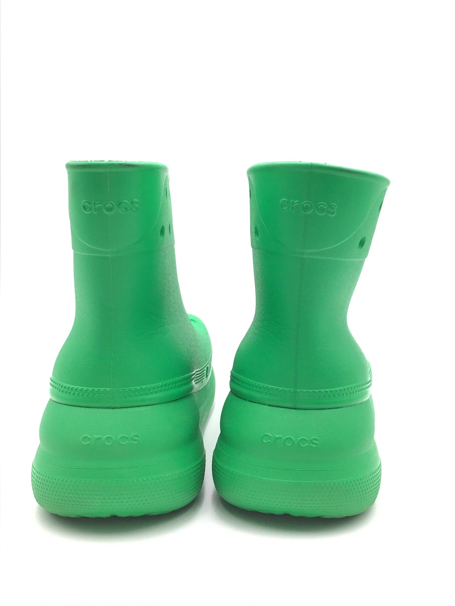 Boots Rain By Crocs In Green, Size: 9