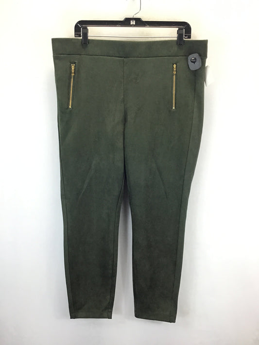 Pants Other By Loft In Green, Size: Xl