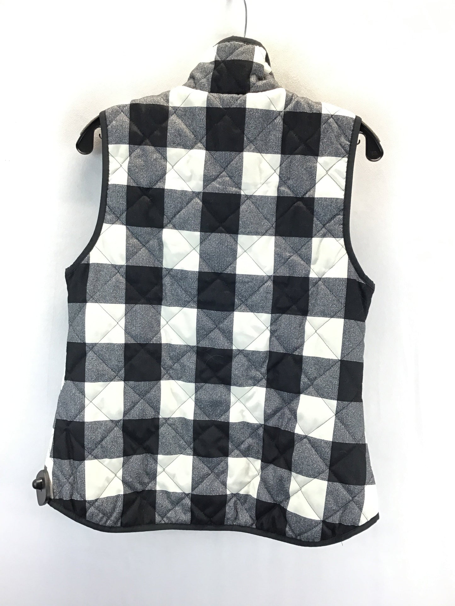 Vest Puffer & Quilted By Old Navy In Black & White, Size: M