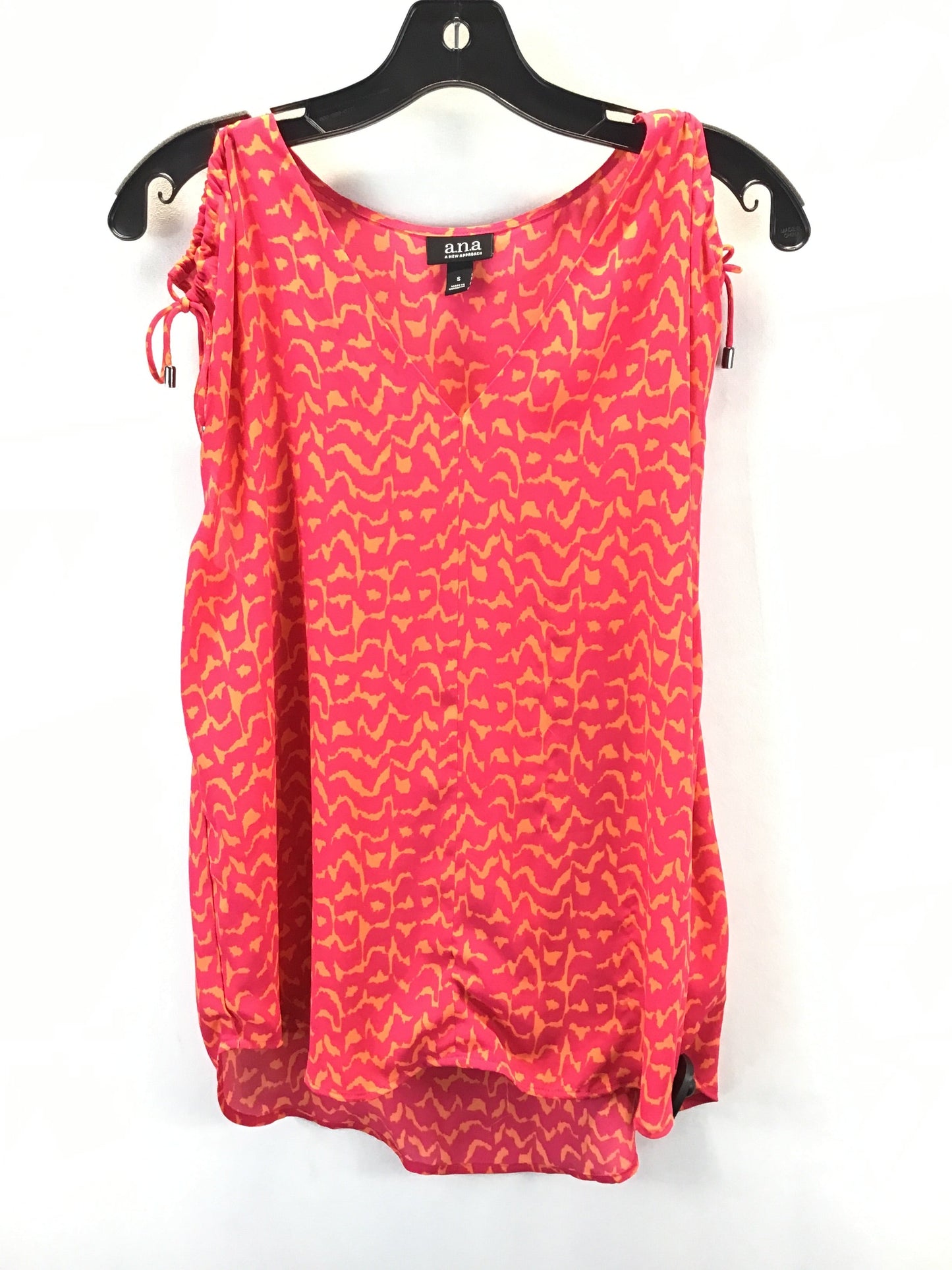 Top Sleeveless By Ana In Red, Size: S