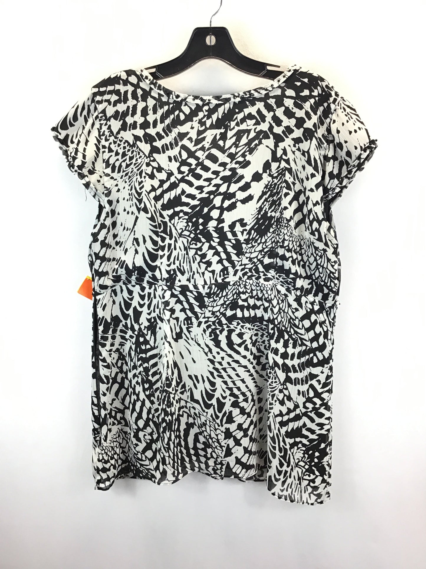 Black & White Top Sleeveless Alfani, Size 14