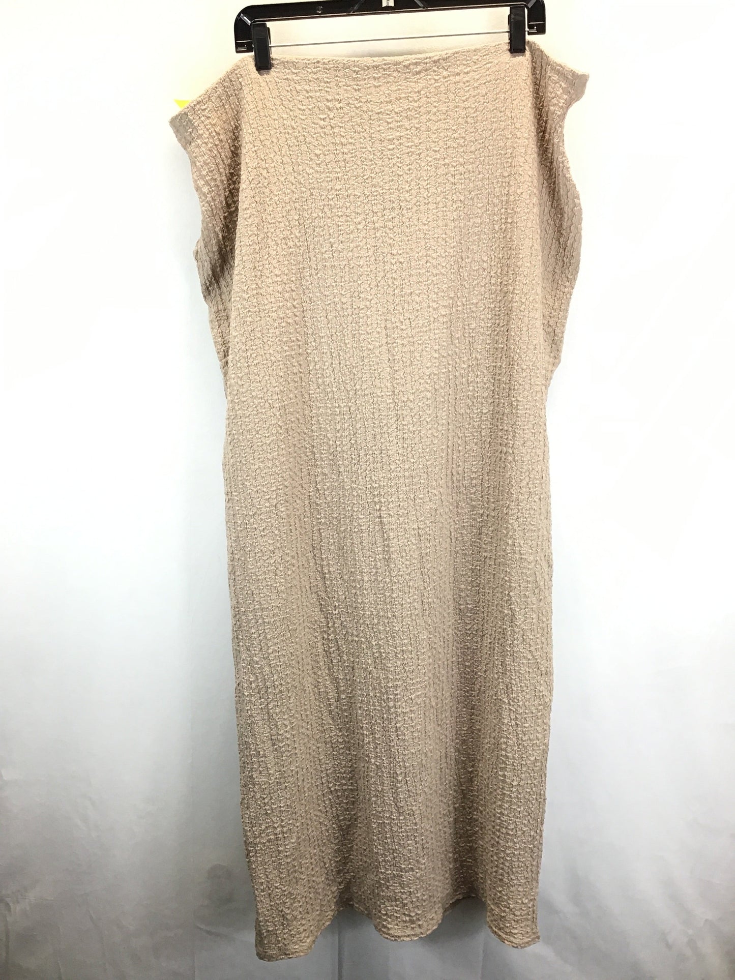 Taupe Skirt Maxi Boohoo Boutique, Size 20