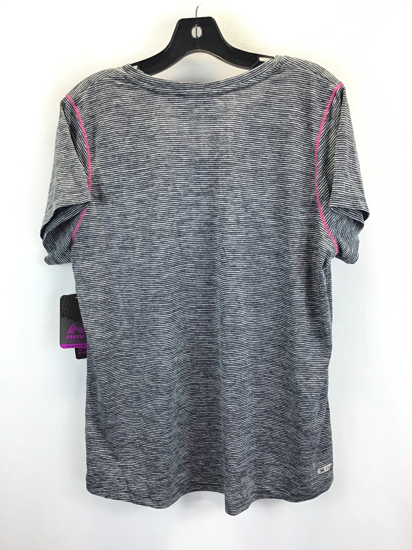 Black & Pink Athletic Top Short Sleeve Rbx, Size 1x