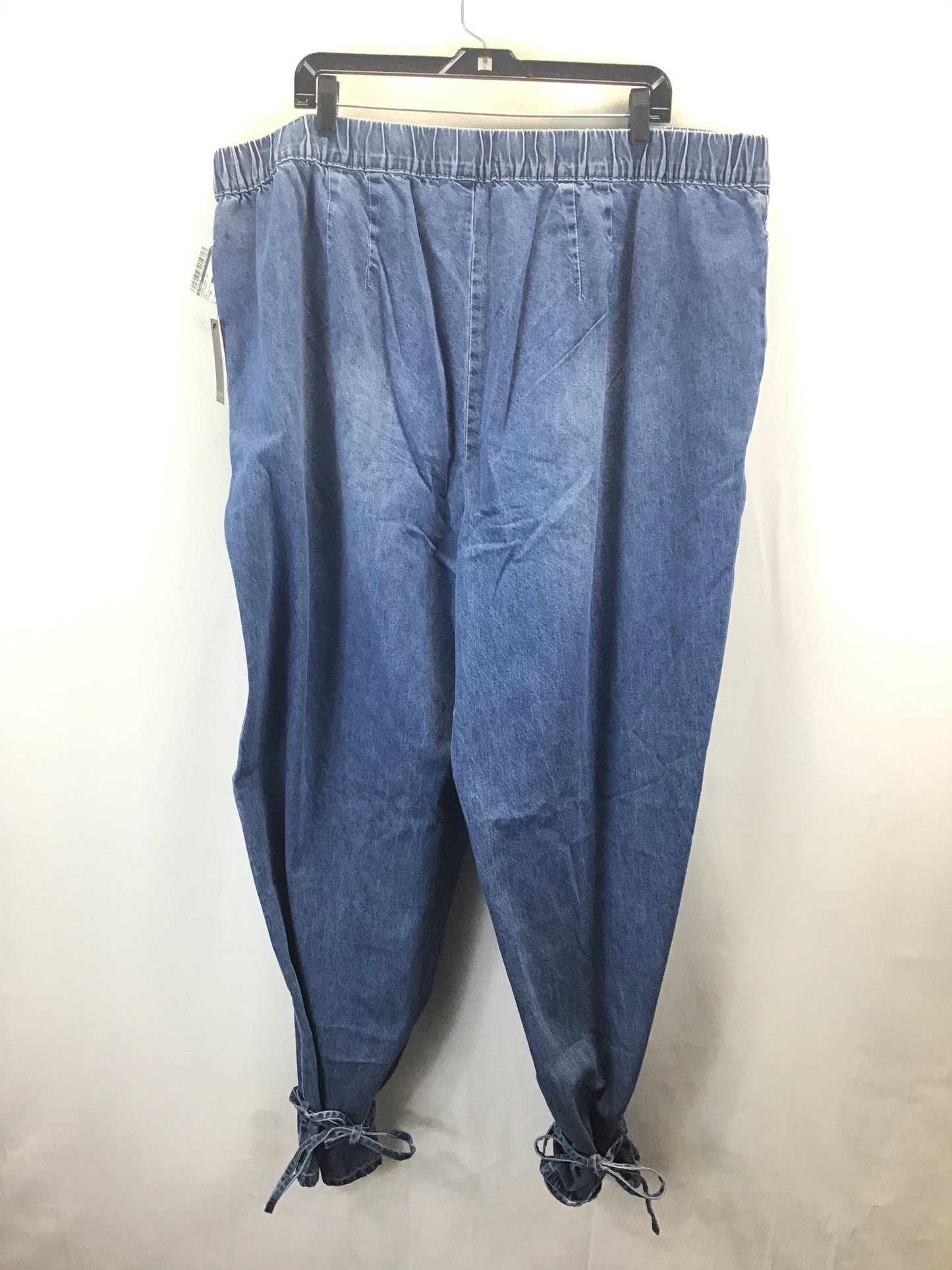 Jeans Wide Leg By Eloquii In Blue Denim, Size: 24