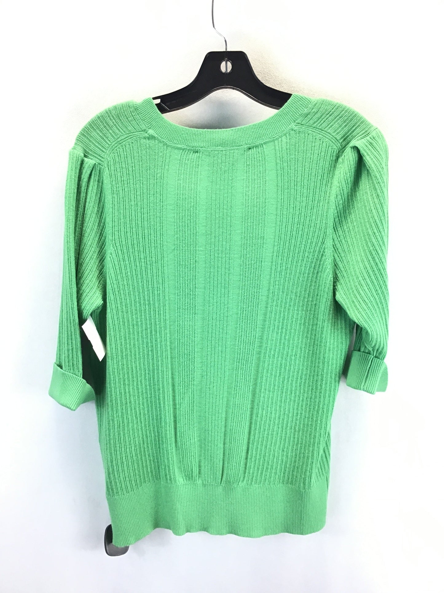 Sweater Cardigan By White House Black Market In Green, Size: Xl