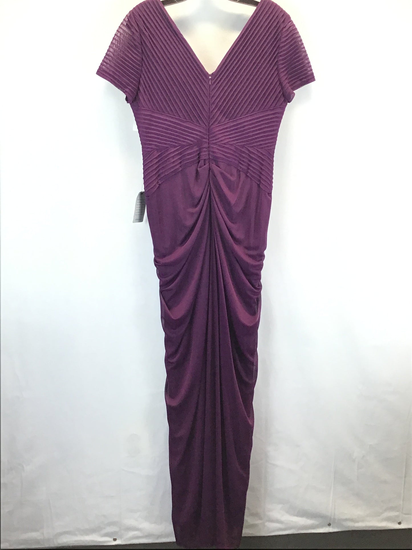 Dress Party Long By Adrianna Papell In Purple, Size: 10