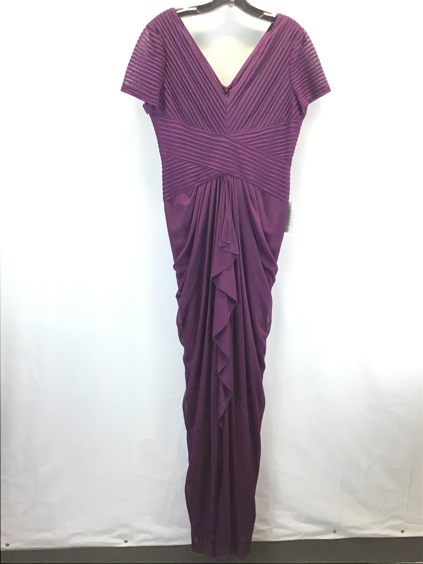 Dress Party Long By Adrianna Papell In Purple, Size: 10