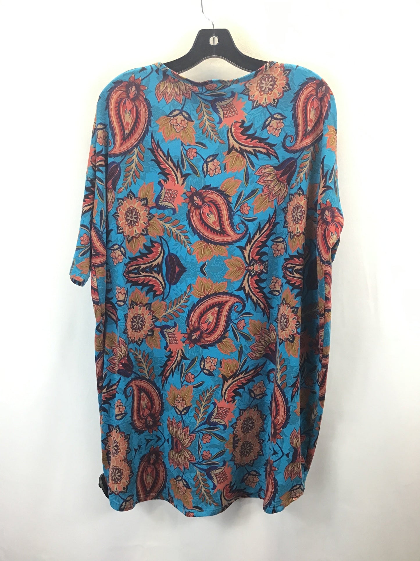 Top Short Sleeve By Lularoe In Multi-colored, Size: M