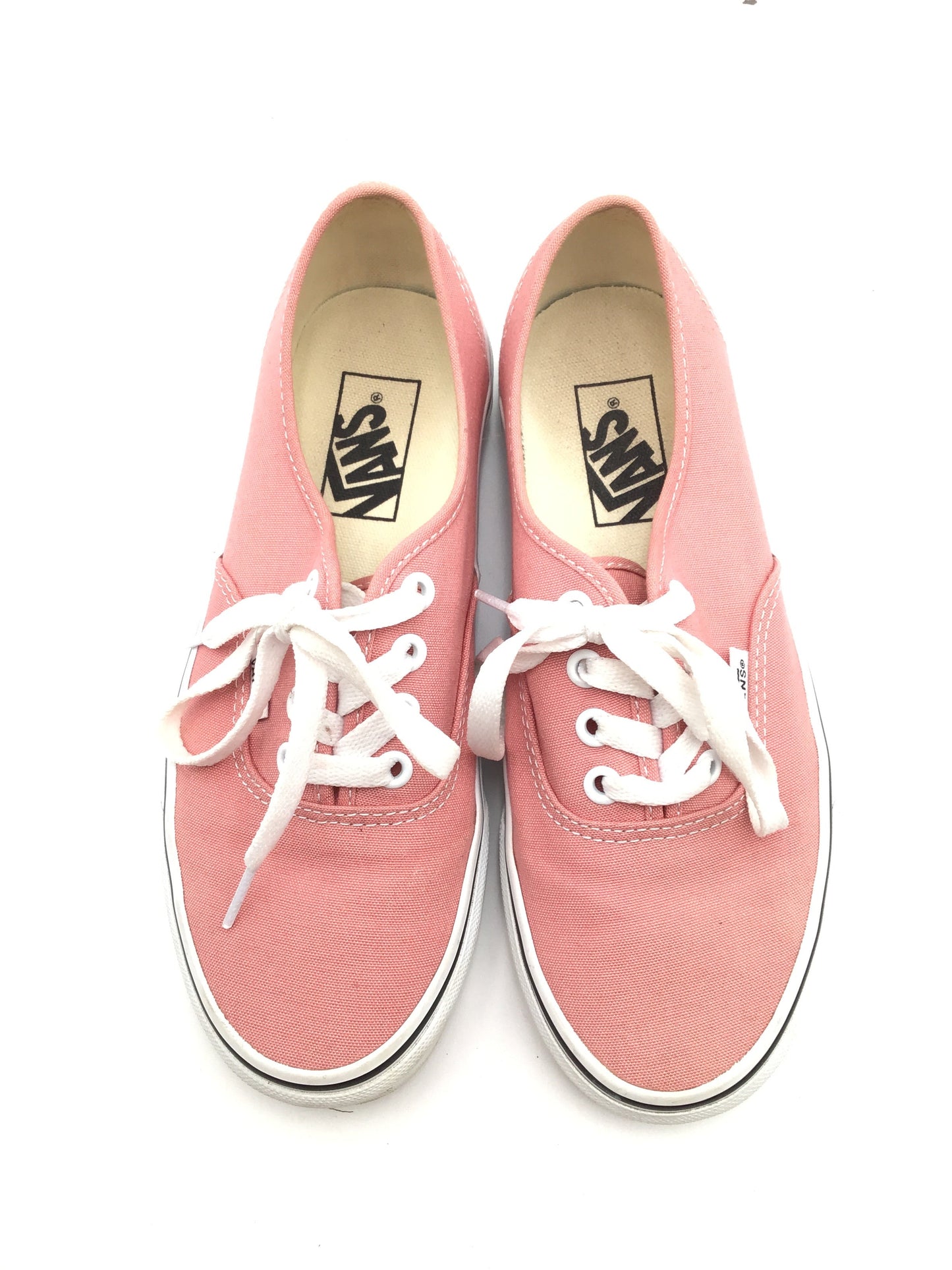 Shoes Sneakers By Vans In Peach, Size: 7