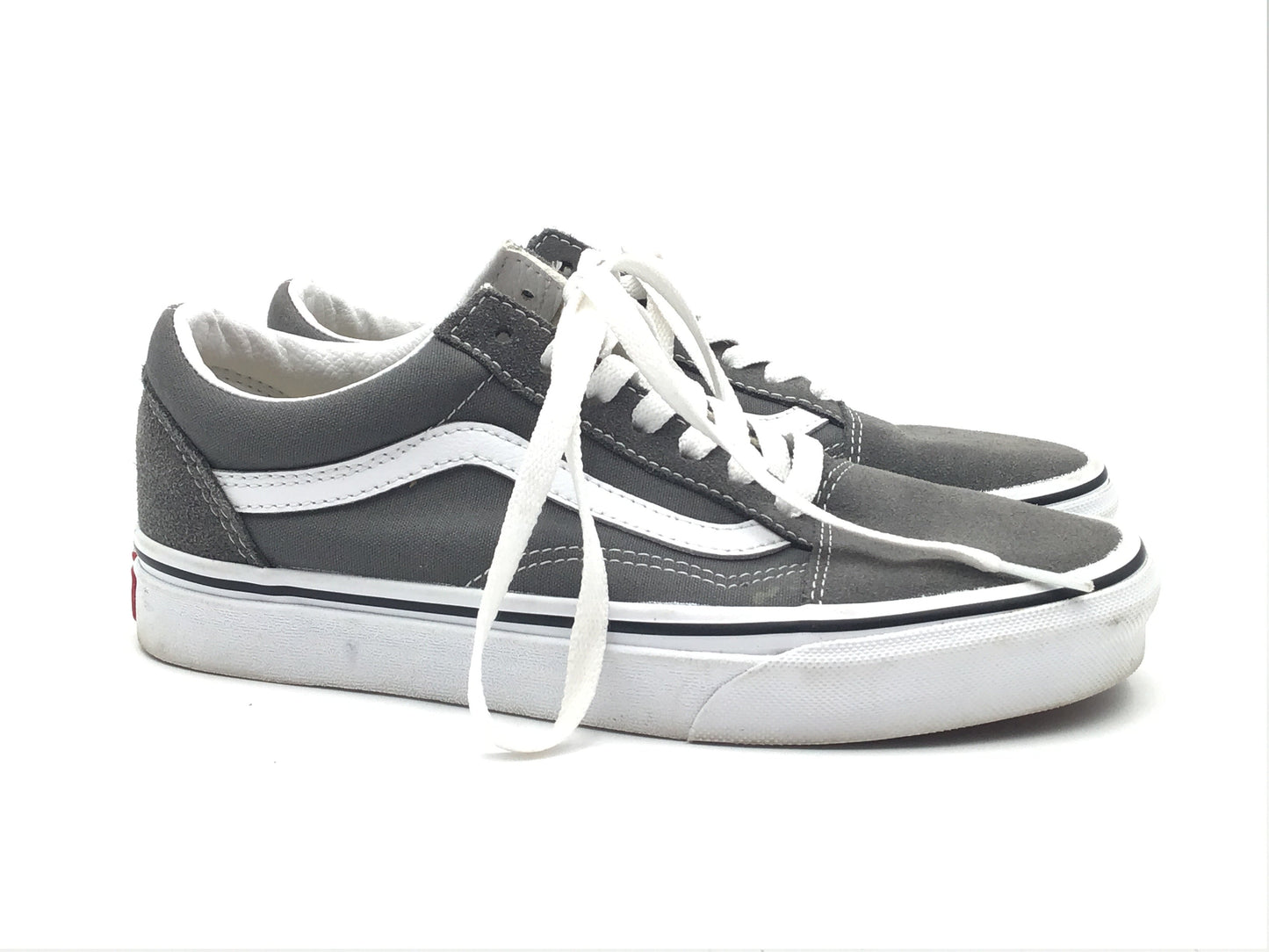 Shoes Sneakers By Vans In Grey, Size: 7