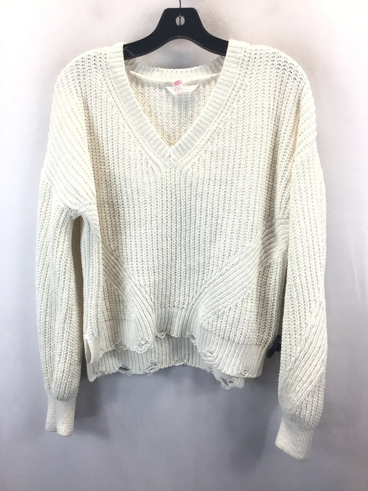 Sweater By No Boundaries In Cream, Size: L