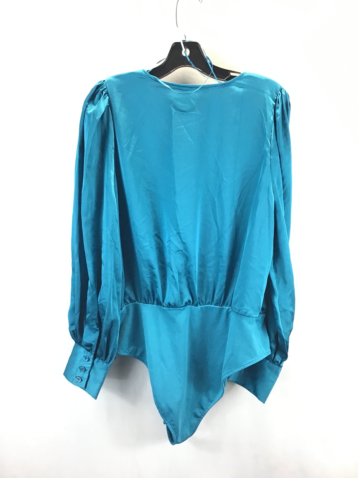 Bodysuit By Clothes Mentor In Blue, Size: L