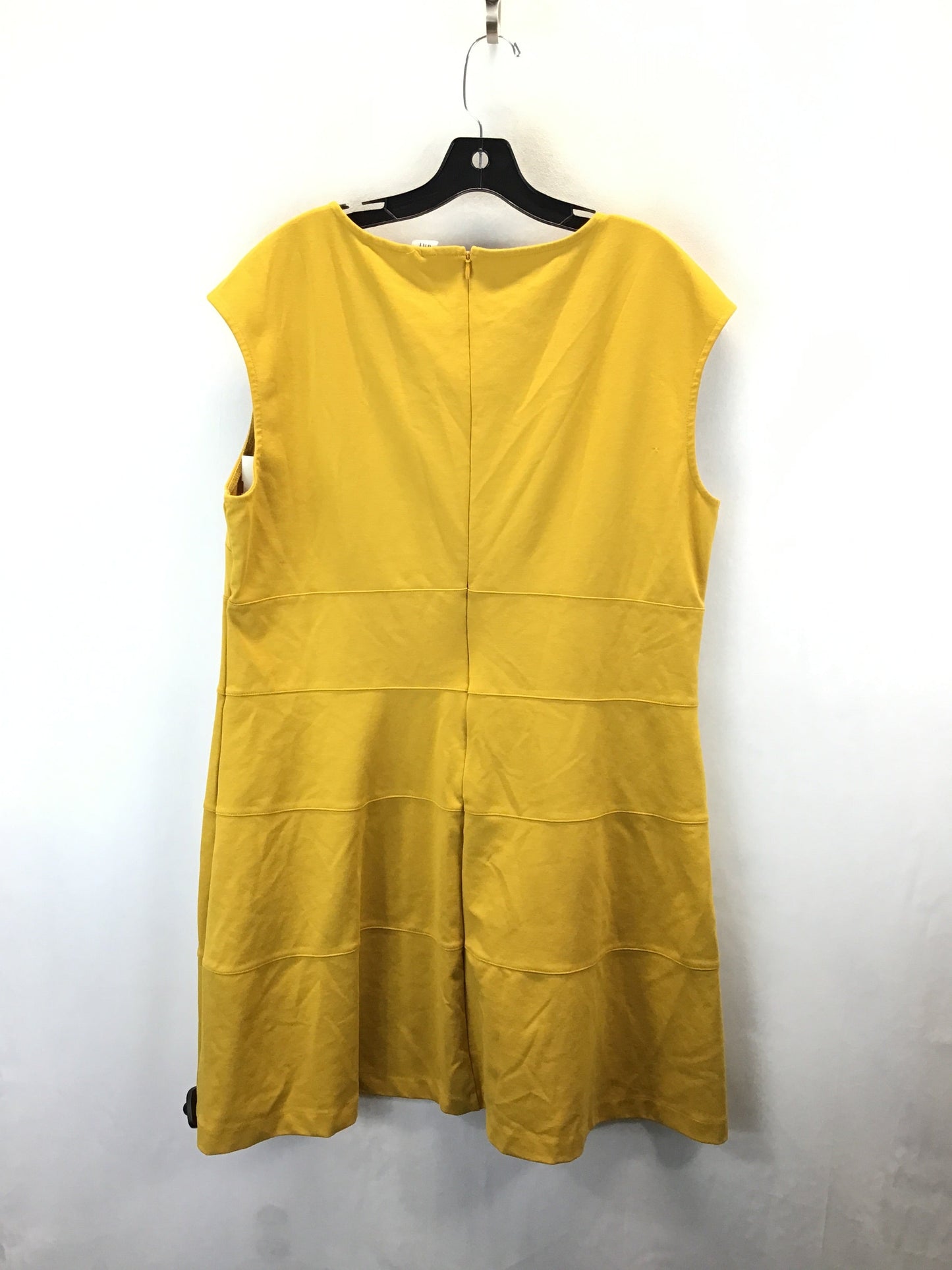 Dress Work By Gap In Yellow, Size: 1x