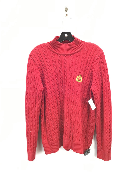 Sweater By Lauren By Ralph Lauren In Red, Size: 1x