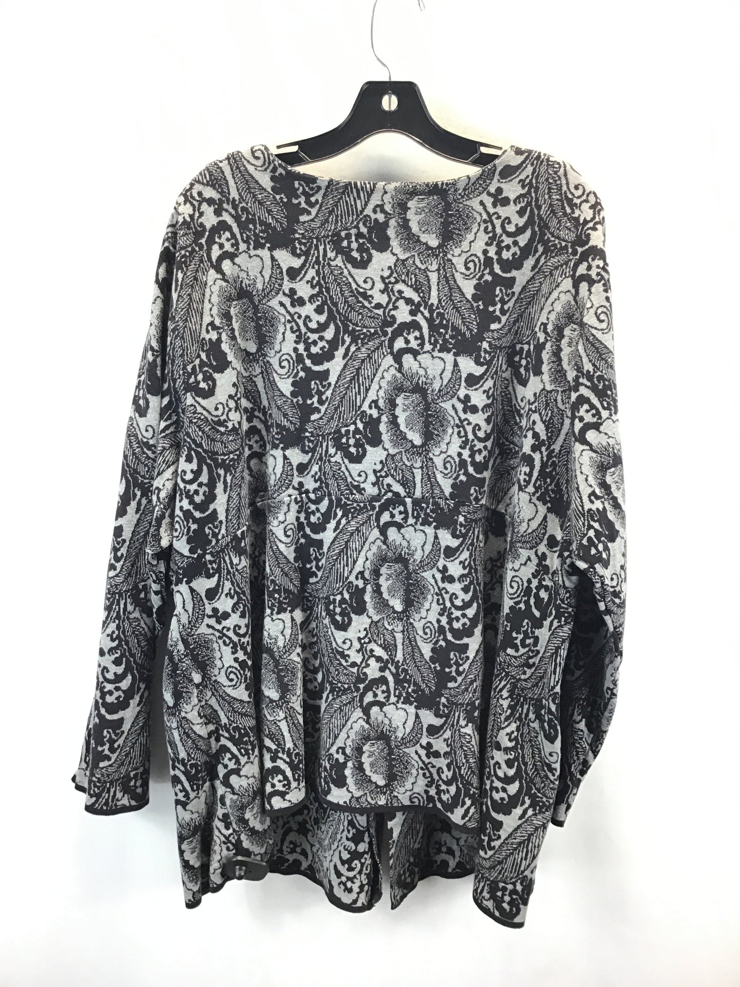 Cardigan By Jm Collections In Floral Print, Size: 3x