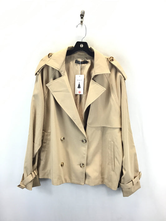 Jacket Other By Clothes Mentor In Tan, Size: Xl