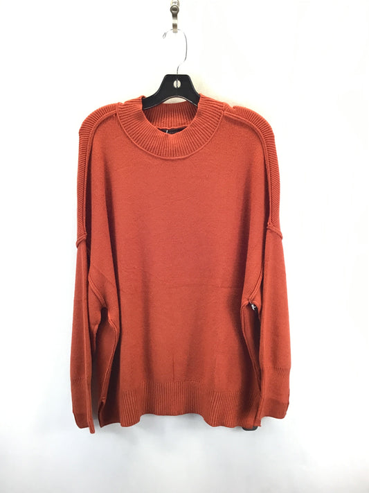 Sweater By Clothes Mentor In Orange, Size: M