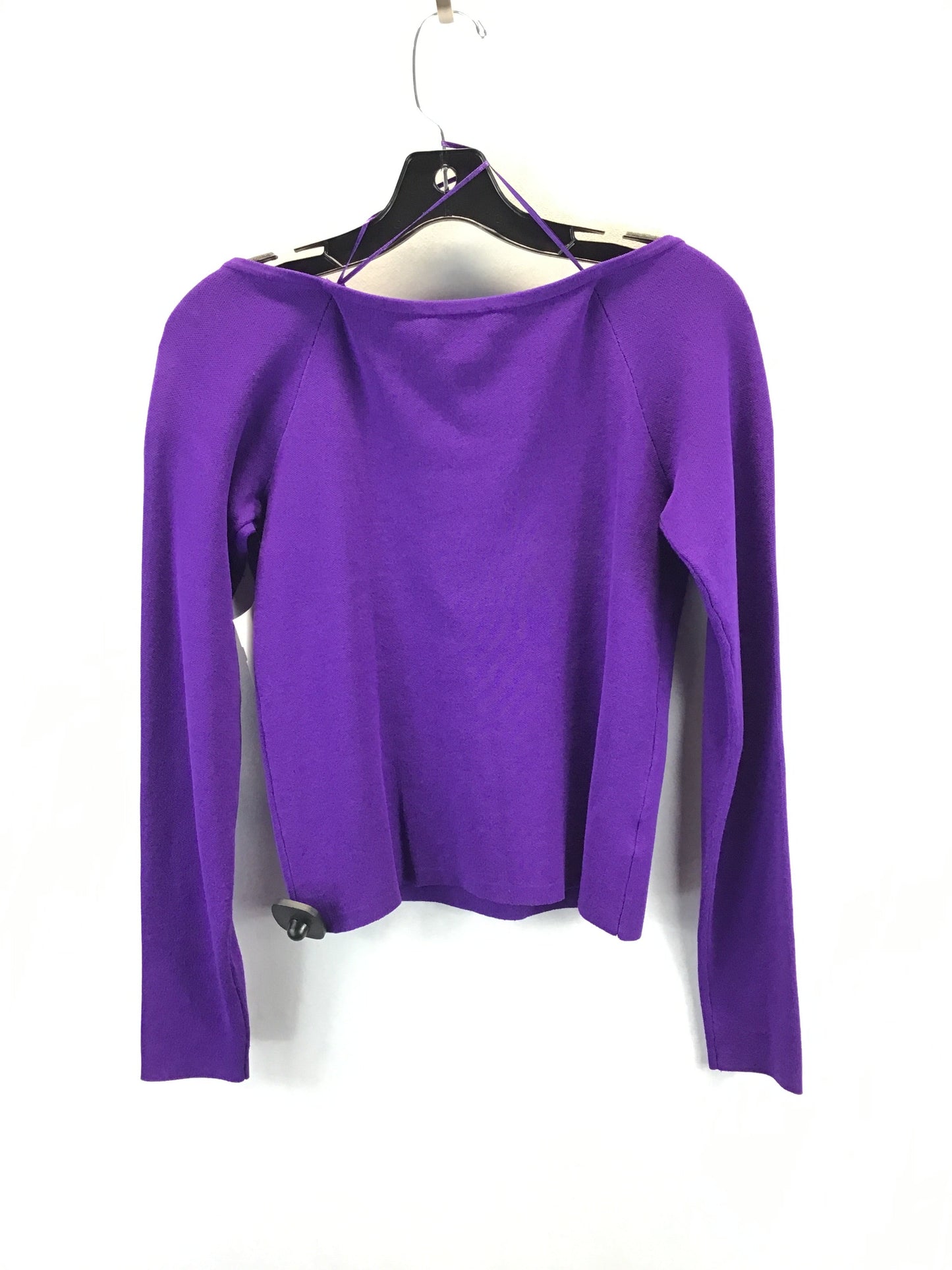 Top Long Sleeve By Ann Taylor In Purple, Size: Mp