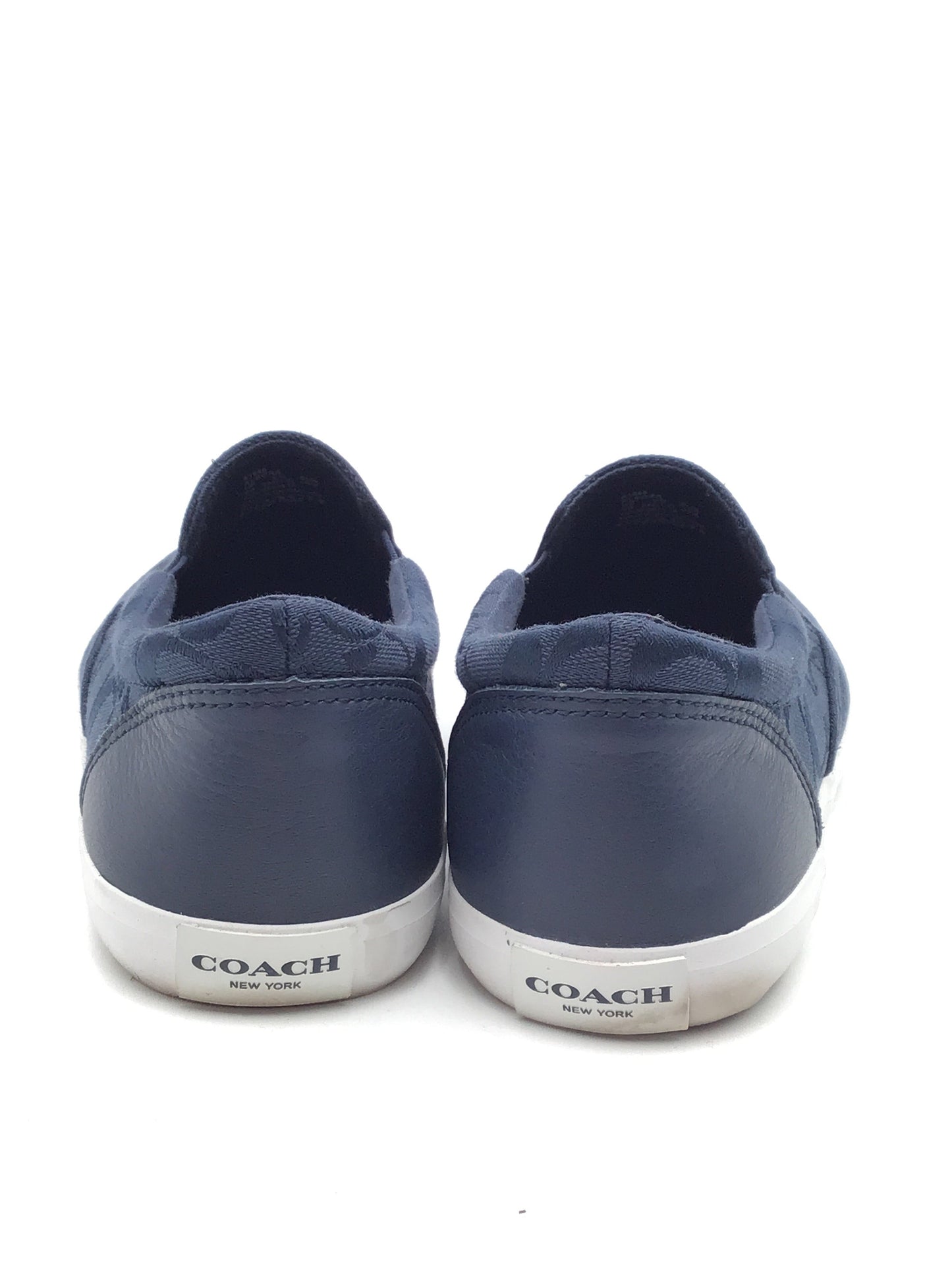 Shoes Designer By Coach In Navy, Size: 9