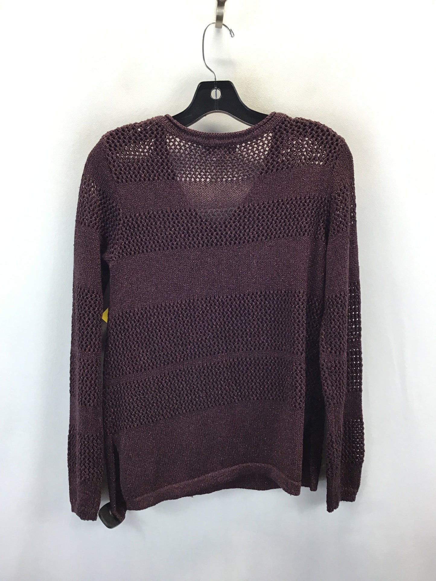 Sweater By Democracy In Burgundy, Size: S