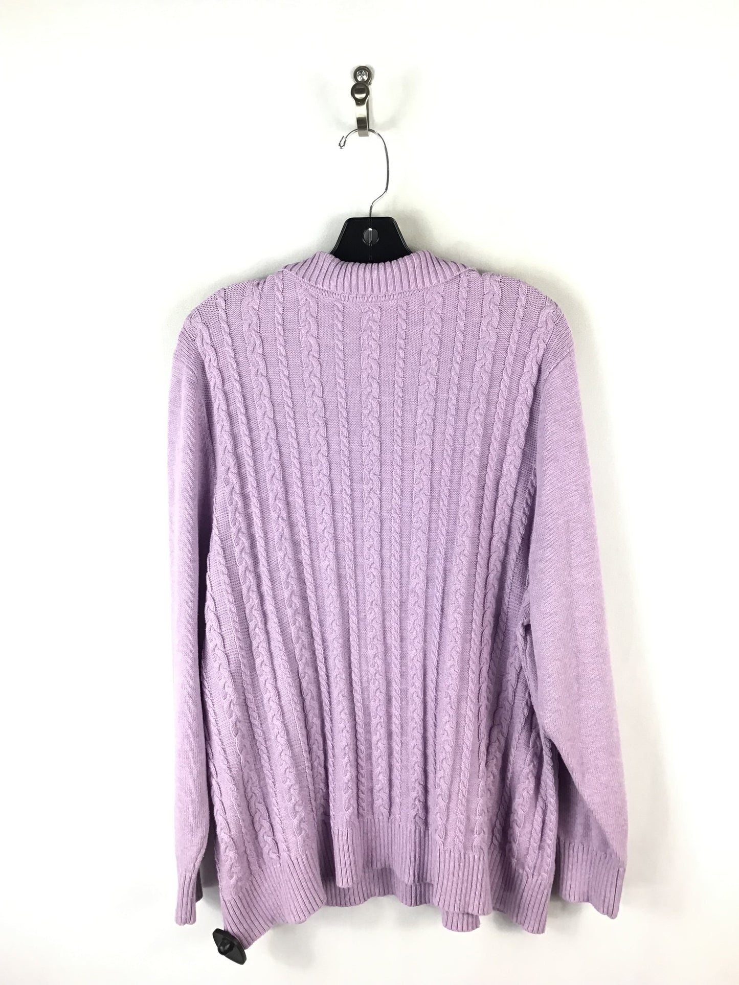 Sweater By Talbots O In Lavender, Size: 3x