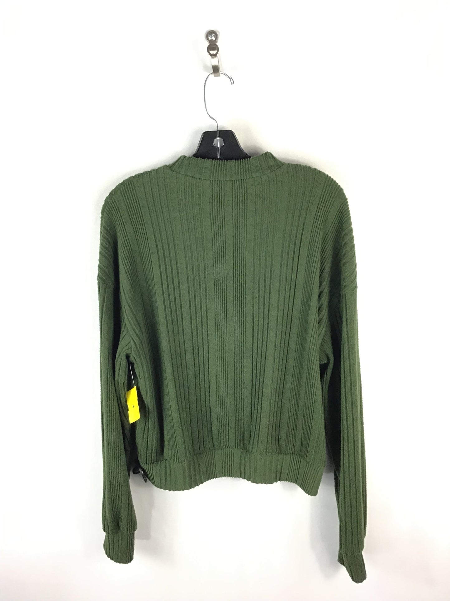 Top Long Sleeve By Shein In Green, Size: 6