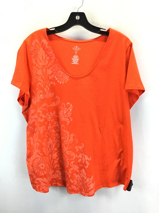 Top Short Sleeve By St Johns Bay  Size: 1x